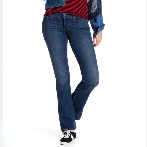 Levi's 524 Jeans Too Superlow Boot Cut Junior's Size 11 M - Picture 1 of 10